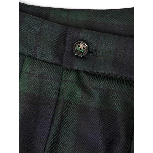 BERWICH BERWICH【ベルウィッチ】ツープリーツパンツ SCOTCH BERWICH BERWICH【ベルウィッチ】ツープリーツパンツ SCOTCH