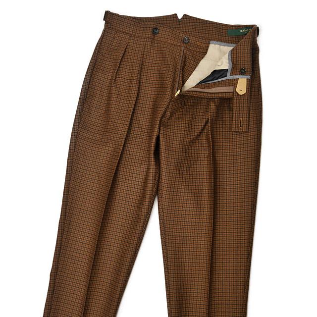 【美品】ベルウィッチ　SCOTCH 　BONOTTO製　茶系　48　秋冬 美品】ベルウィッチ SCOTCH BONOTTO製 茶系 48 秋冬