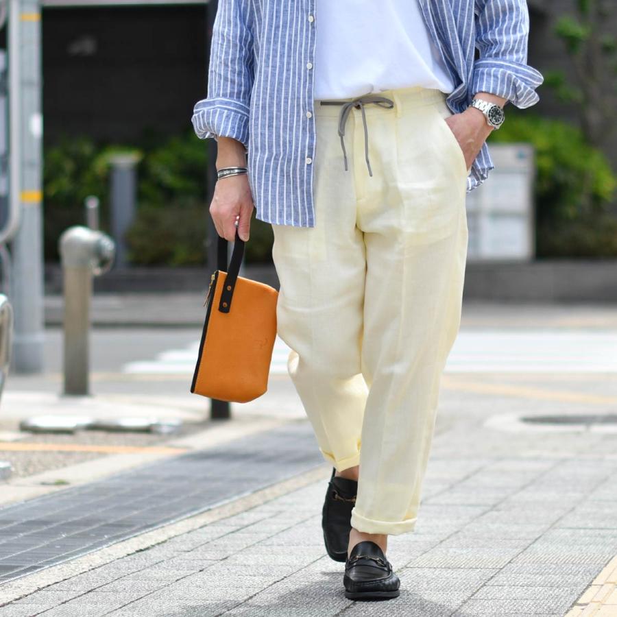 BERWICH BERWICH【ベルウィッチ】ワンプリーツパンツ SAKE 1P