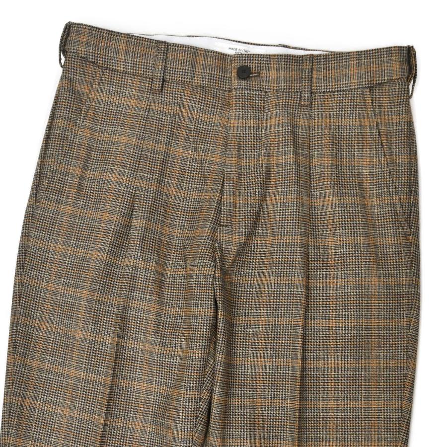 クリーニング済み☆Cellar Door ウール イージーパンツ チェック CELLAR DOOR（セラドール）の「Cellar Door | ウール イージーパンツ