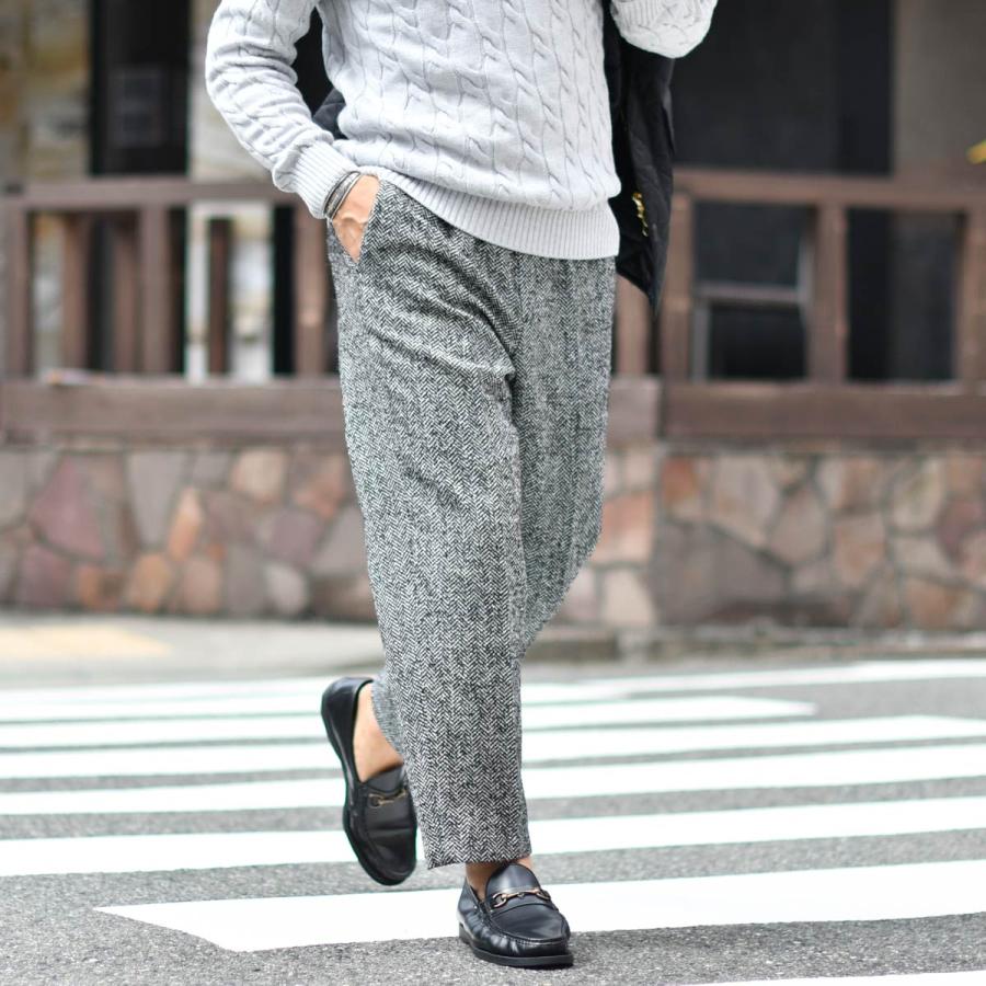 【CELLER DOOR】ヘリンボーンチノパンツ CELLER DOOR】ヘリンボーンチノパンツ