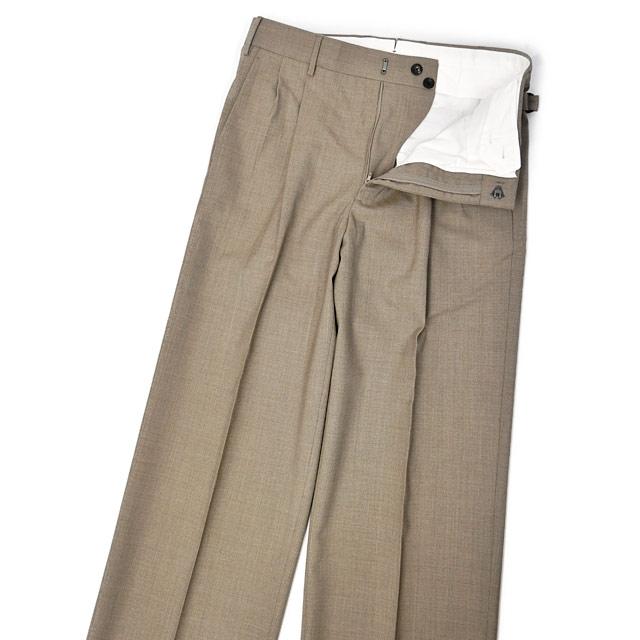 CELLAR DOOR Cellar Door【セラードアー】ツープリーツパンツ NEV 06