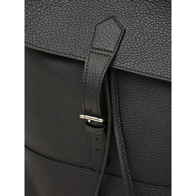 Charles et Charlus【シャルル・エ・シャルリュス】リュック Marcel Noir レザー ブラックの画像