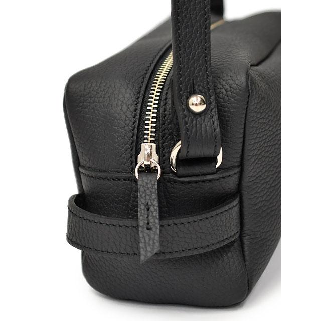 Charles et Charlus【シャルル・エ・シャルリュス】ポーチショルダー TROUSSE TOILETTE Noir レザー ブラックの画像