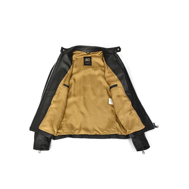CINQUANTA【チンクアンタ】シングルライダースジャケット H502 1010
