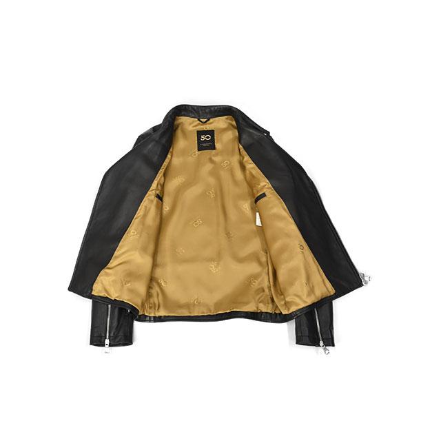 CINQUANTA ホースレザー　スタンドカラー シングルライダースジャケット CINQUANTA②｜ビームス ハウス 丸の内｜BEAMS