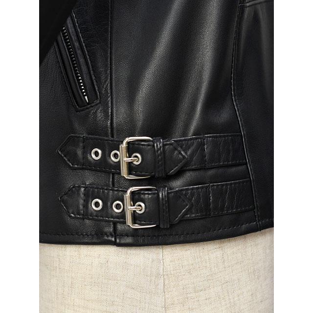 CINQUANTA【チンクアンタ】スタンドカラーダブルライダースジャケット