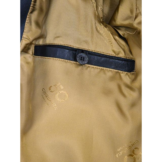 Cinquanta ダブルライダース ゴートスエード H517 ブラック 44 Cinquanta ダブルライダース ゴートスエード H517 ブラック 44