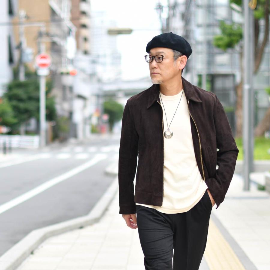 CINQUANTA【チンクアンタ】レザーブルゾン R533 2011 6030 MORO ゴート