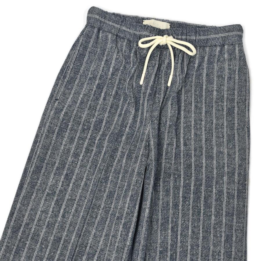 【FINAL SALE】【size38,40,42】CIRCOLO 1901【チルコロ】ドロストリングワイドパンツ 348719 PANT.COULISSE BLUE コットン ブルー | CIRCOLO 1901 | 01