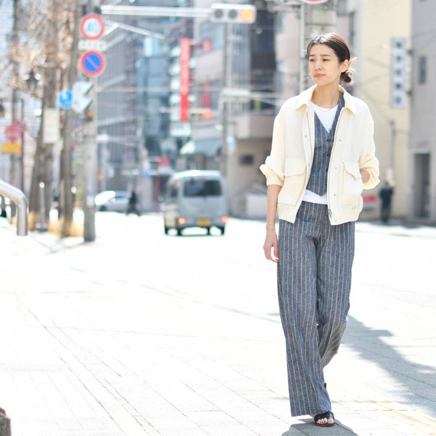【FINAL SALE】【size38,40,42】CIRCOLO 1901【チルコロ】ドロストリングワイドパンツ 348719 PANT.COULISSE BLUE コットン ブルー | CIRCOLO 1901 | 08