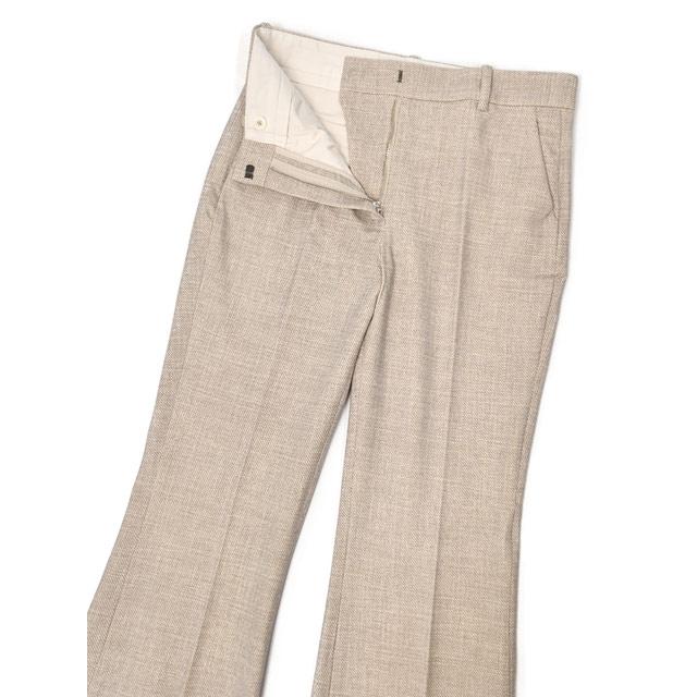 CIRCOLO 1901【チルコロ】フレアパンツ 366907 FLARED PANTS S.P. NATURAL コットン ポリウレタン ナチュラル | CIRCOLO 1901 | 02