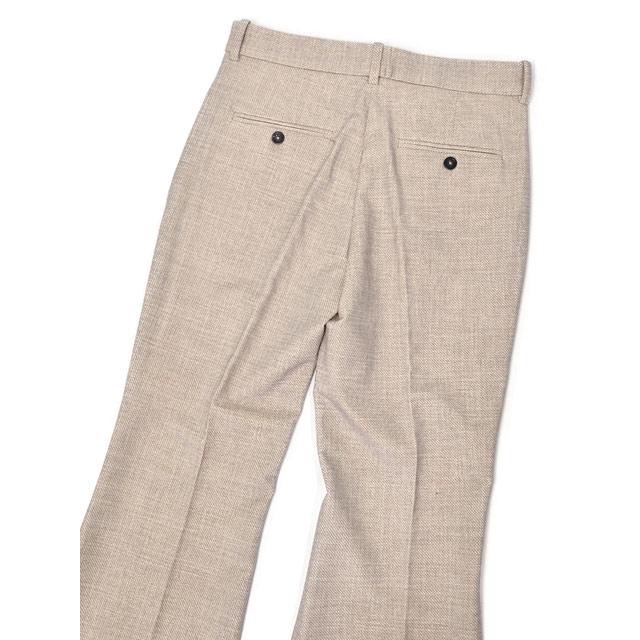 CIRCOLO 1901【チルコロ】フレアパンツ 366907 FLARED PANTS S.P. NATURAL コットン ポリウレタン ナチュラル | CIRCOLO 1901 | 03