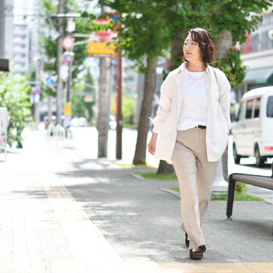 CIRCOLO 1901【チルコロ】フレアパンツ 366907 FLARED PANTS S.P. NATURAL コットン ポリウレタン ナチュラル | CIRCOLO 1901 | 07