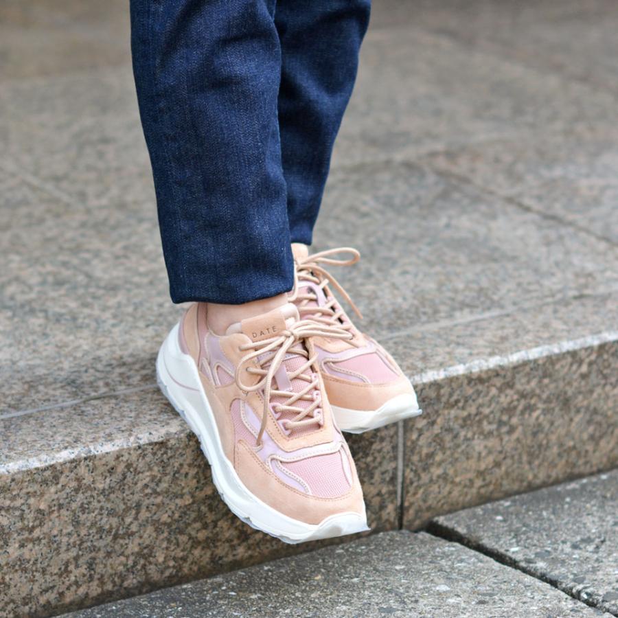 D.A.T.E.【デイト】スニーカー FUGA 2.0 SUNSET PINK ピンク