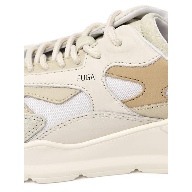 D.A.T.E.【デイト】スニーカー FUGA DRAGON WHITE BEIGE ホワイト 