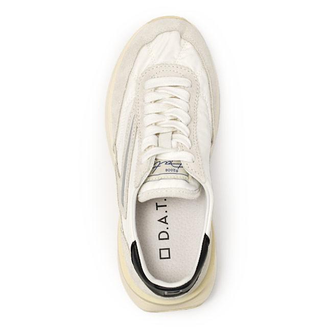D.A.T.E. D.A.T.E.【デイト】スニーカー ATHLETA NYLON WHITE BLACK