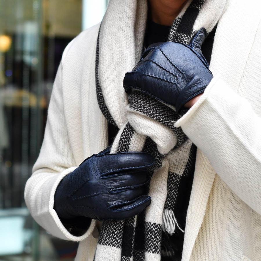 DENTS DENTS【デンツ】手袋/グローブ 15-1043 Navy Peccary&No DENTS DENTS【デンツ】手袋/グローブ 15-1043 Navy Peccary&No