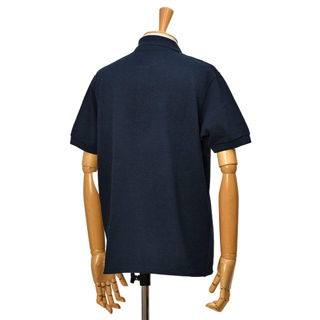 【未使用】ISAIA イザイア　コットン鹿の子ポロシャツ 半袖　ネイビー 2025年最新】イザイア ポロシャツの人気アイテム - メルカリ