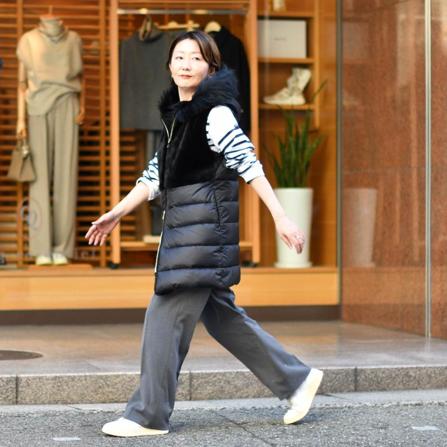EMMETI EMMETI【エンメティ】ダウンベスト STEFANY SP MOUTON EMMETI EMMETI【エンメティ】ダウンベスト STEFANY SP MOUTON