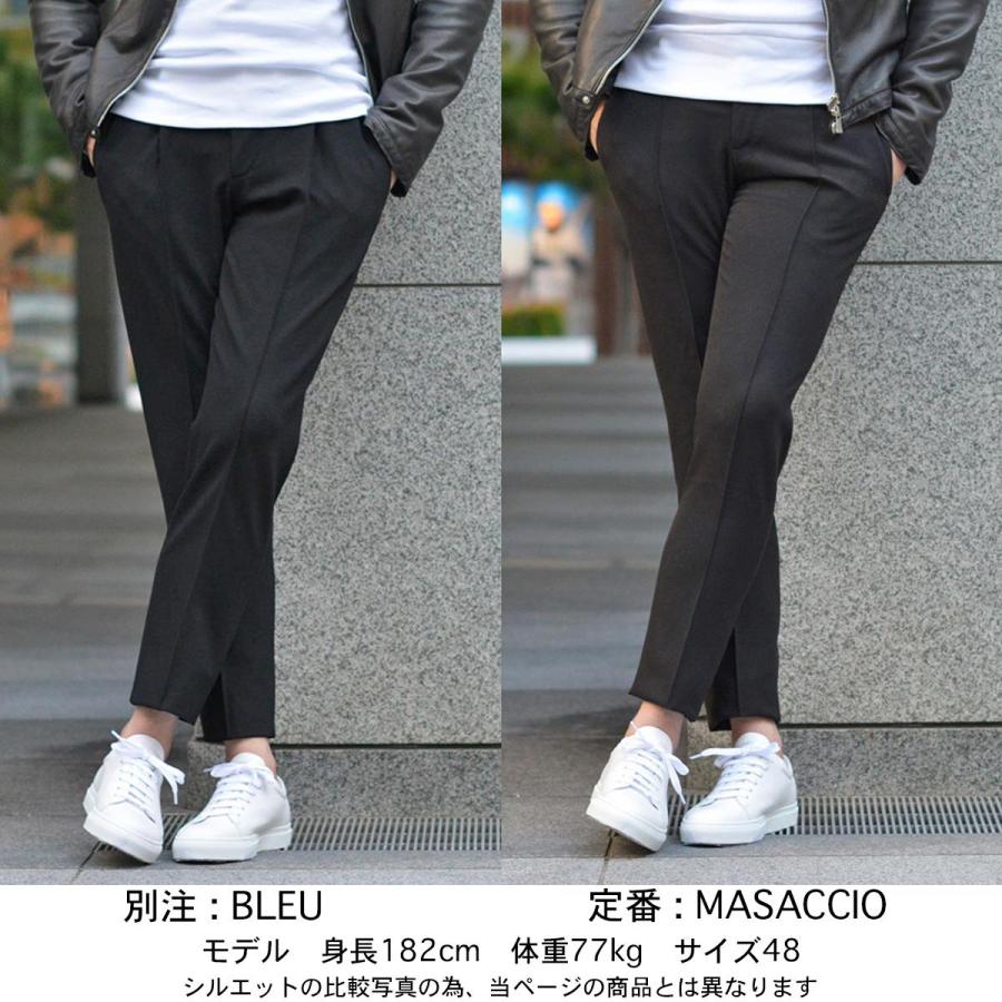 giabsarchivio【ジャブスアルキヴィオ】Cinq essentiel別注 NEW MASACCIO "BLEU" A4360 92 テクノリネン アッシュグレー｜cinqessentiel｜13