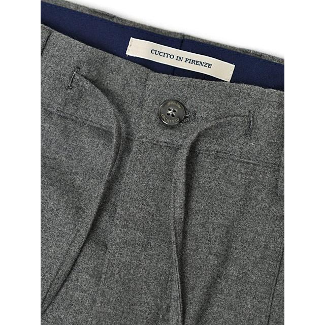 giabsarchivio【ジャブスアルキヴィオ】Cinq essentiel別注 NEW MASACCIO "BLEU" A5653 40  テクノストレッチヴィエラ グレー | giab's ARCHIVIO | 05