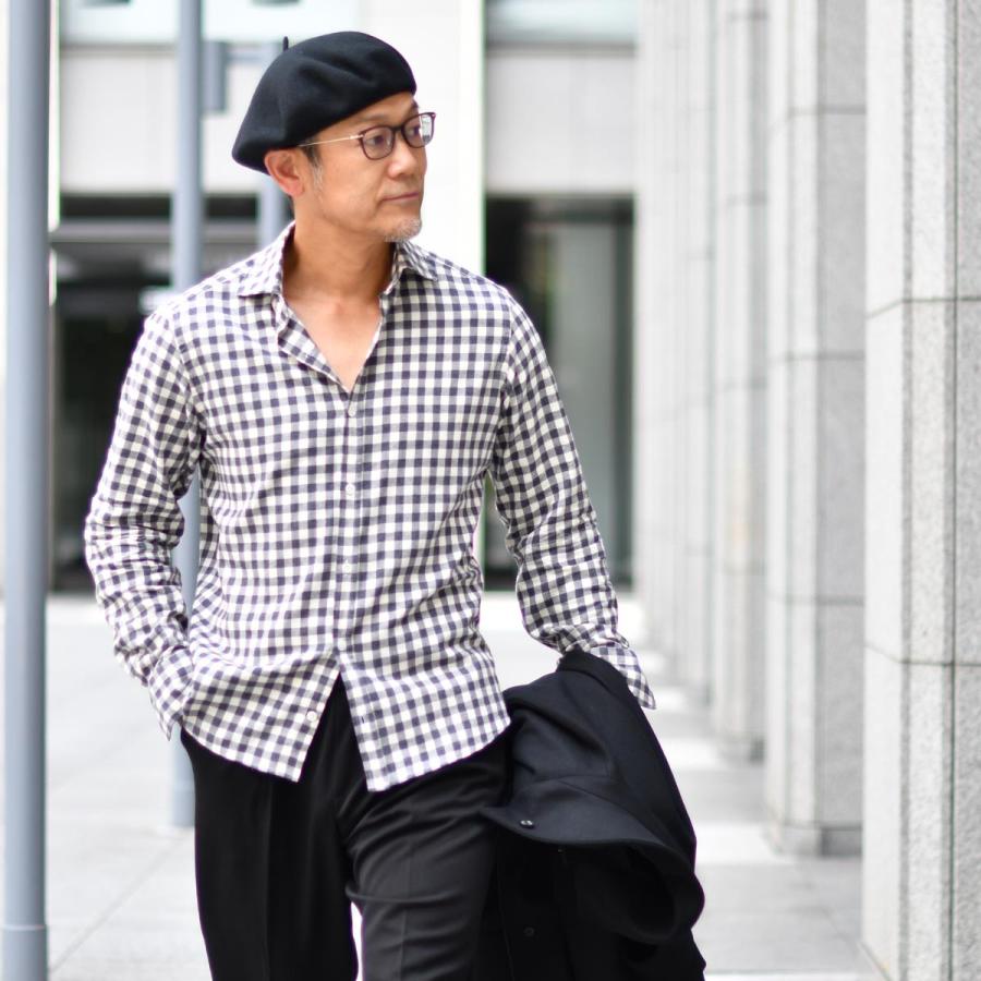 新品】秋冬 Giannetto ジャンネット ネルシャツ XS