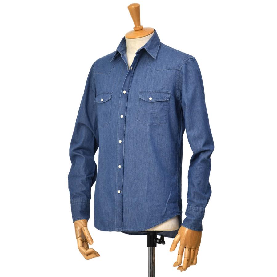 GUY ROVER ROVER【ギローバー】シャンブレー ウエスタンシャツ