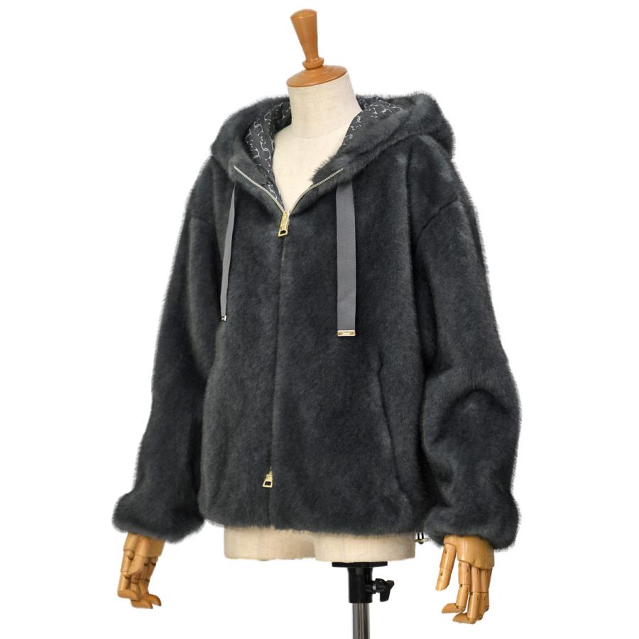 HERNO（ヘルノ） HERNO【ヘルノ】エコファーフーデッドブルゾン