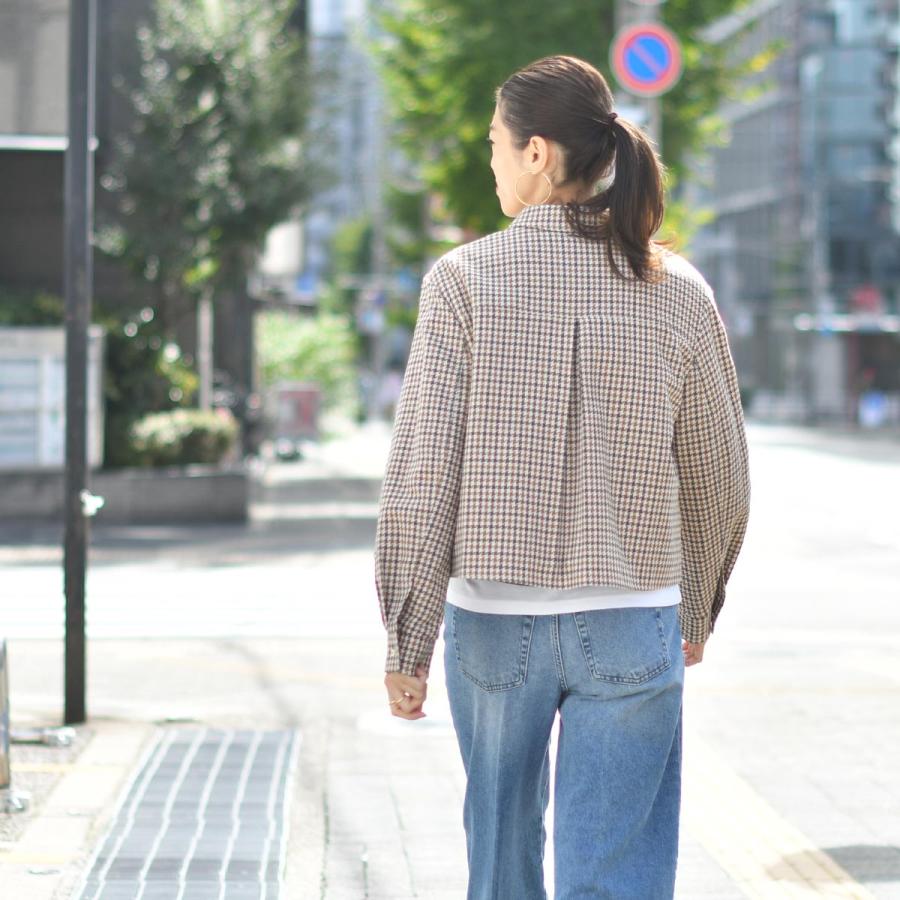 HERNO【ヘルノ】ハウンドトゥースブルゾン GI000333D 33464 2111 ウールコットン チェック | HERNO | 14