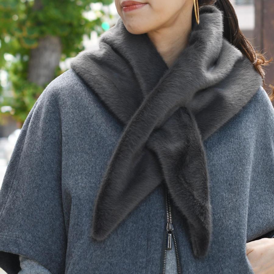 HERNO【ヘルノ】エコファー ティペット SCP00020D 12630 9480 ポリエステル グレー | HERNO | 05