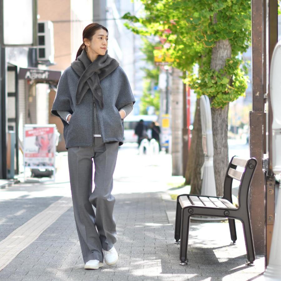 HERNO【ヘルノ】エコファー ティペット SCP00020D 12630 9480 ポリエステル グレー | HERNO | 06