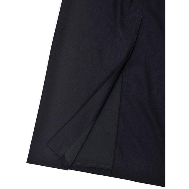 HERNO【ヘルノ】ロングタイトスカート GN000094D 33453 9200 ウール レーヨン ネイビー | HERNO | 04