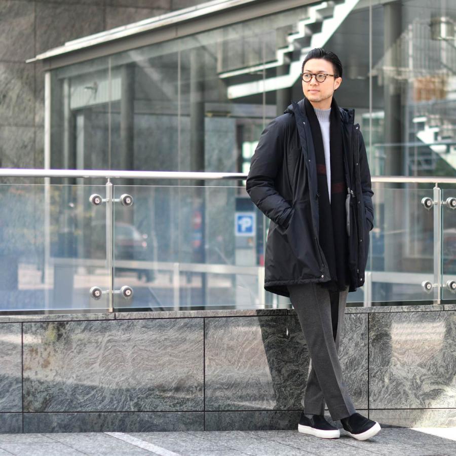 ヘルノ　HERNO Laminar ネイビー モッズダウンコート サイズ46 HERNO（ヘルノ） HERNO【ヘルノ】ダウンモッズコート Laminar GORE-TEX