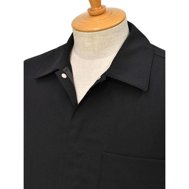 HERNO【ヘルノ】コーチジャケット Laminar CM00008UL 12847 9300 ポリエステル ウール ブラックの画像
