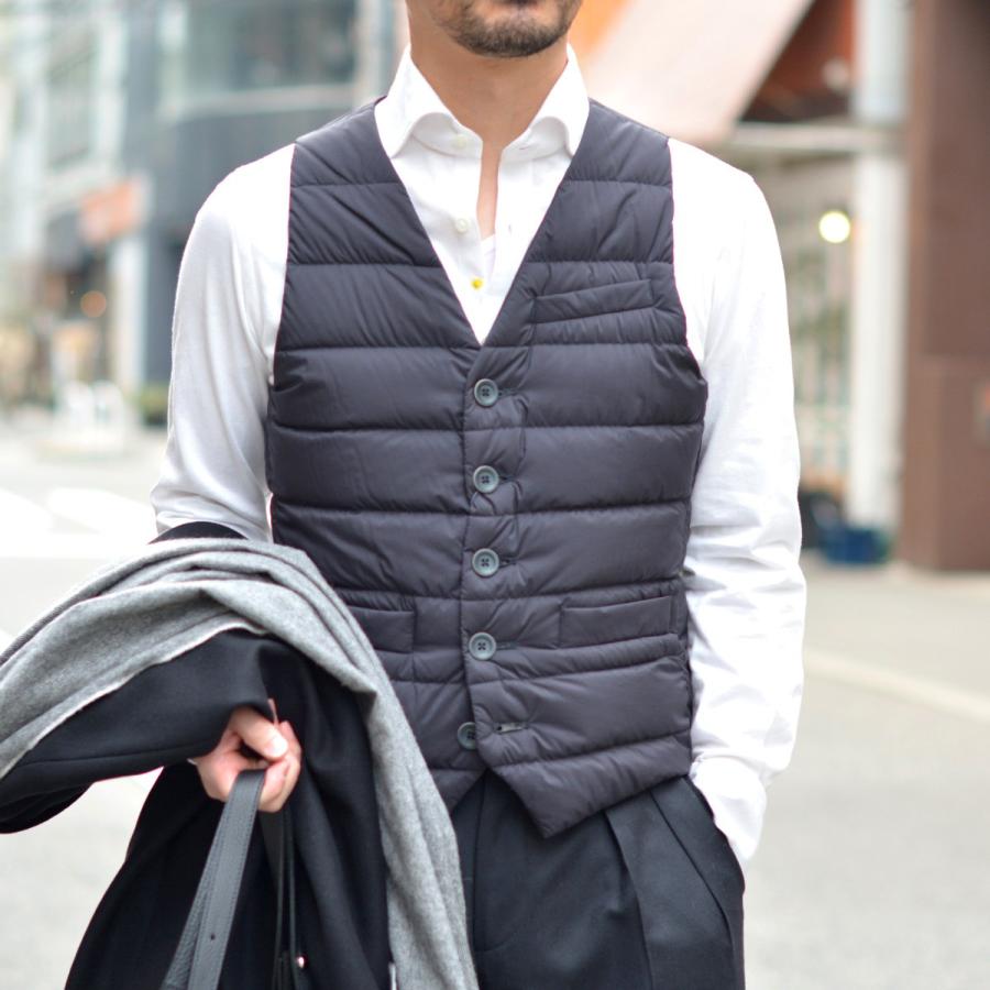 Herno ダウンジャケット ダウンベスト メンズ ヘルノ 古着 Z Limo Com