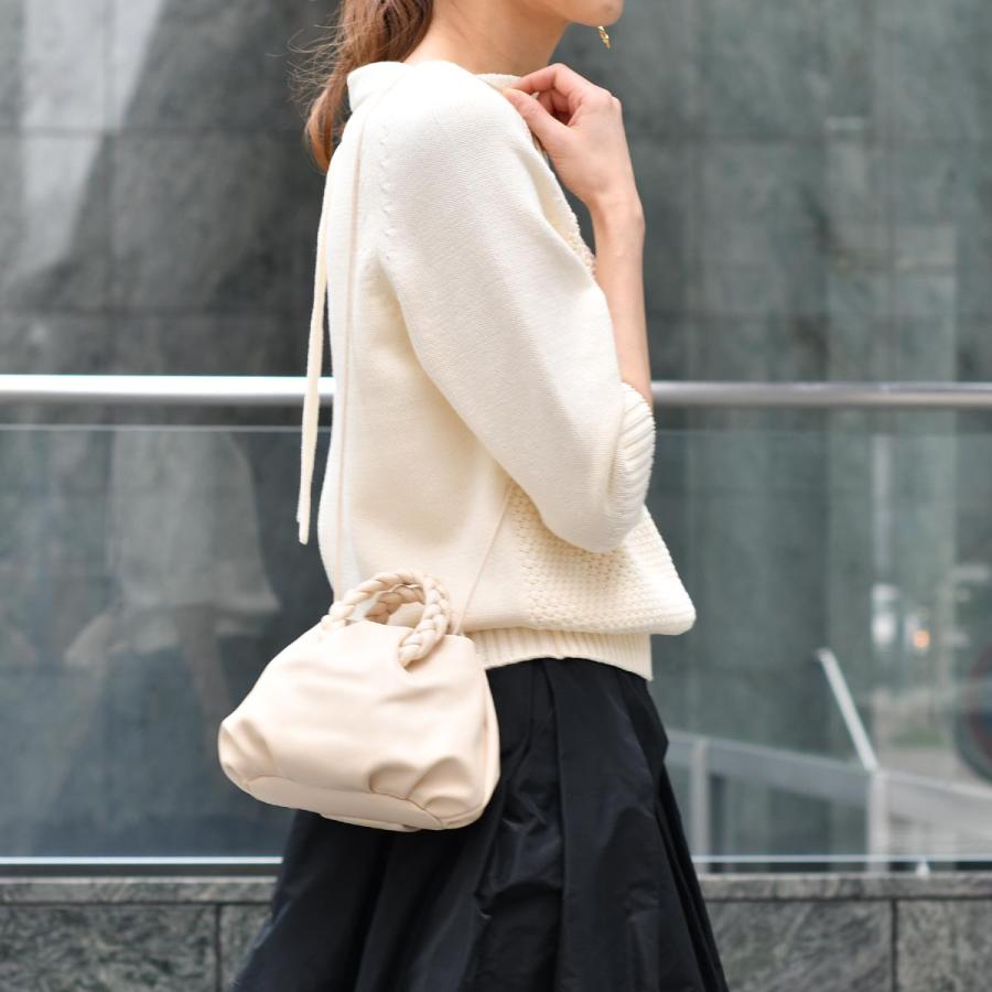 HEREU【へリュー】クロスボディバッグ BOMBON CROSSBODY IVORY 