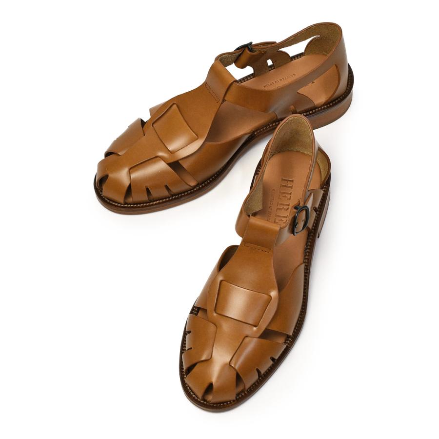 HEREU【へリュー】フィッシャーマンサンダル Pesca CAMEL キャメル