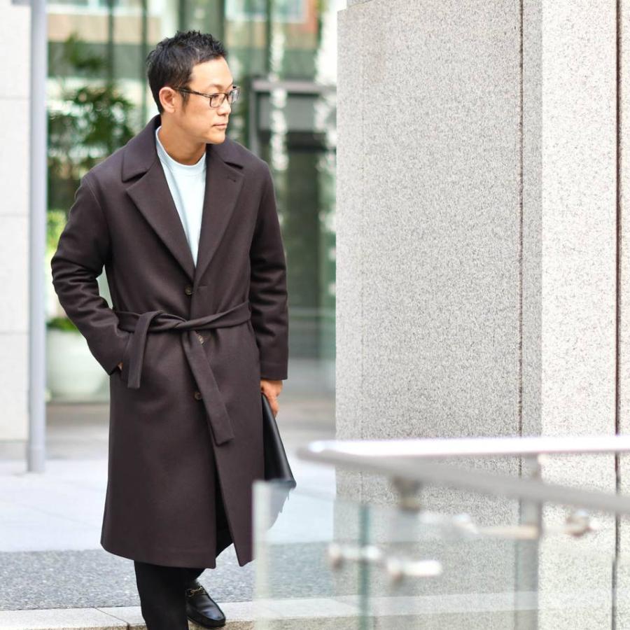 HEVO HEVO【イーヴォ】シングルベルテッドコート OSTUNI