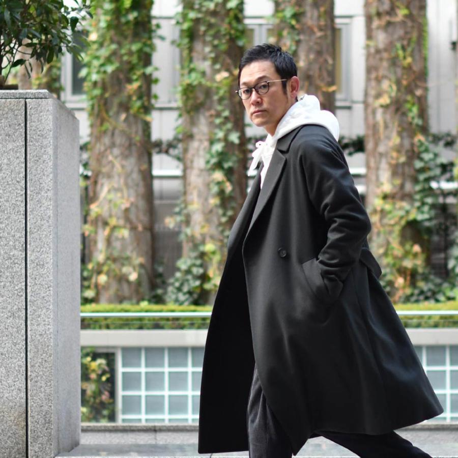 HEVO HEVO【イーヴォ】ダブルブレストコート BRINDISI 1205