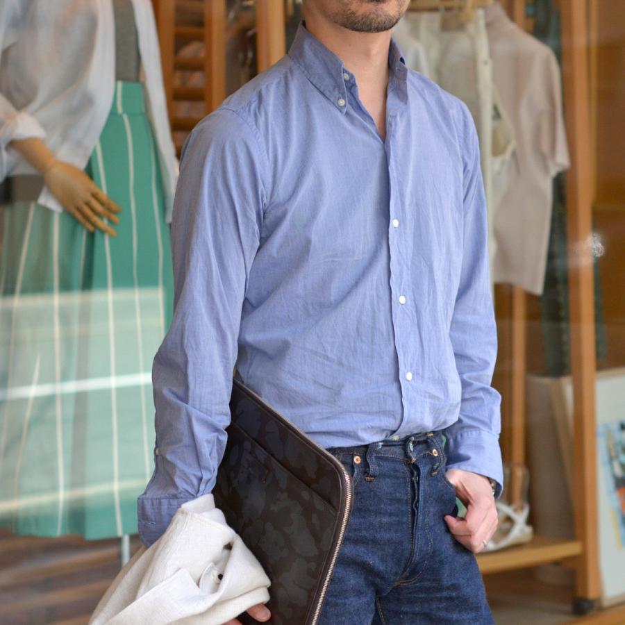 Individualized Shirts Resolute 林 芳亨氏 Special Model インディビジュアライズドシャツ リゾルト ボタンダウンシャツ Cotton Euro Chambray Indiviblu Cinq Essentiel 通販 Yahoo ショッピング