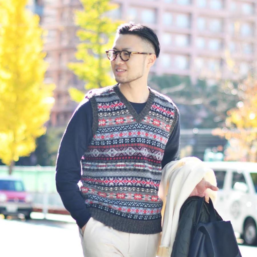ROBERTO COLLINA Jamieson's【ジャミーソンズ】ニットベスト ROBERTO COLLINA Jamieson's【ジャミーソンズ】ニットベスト