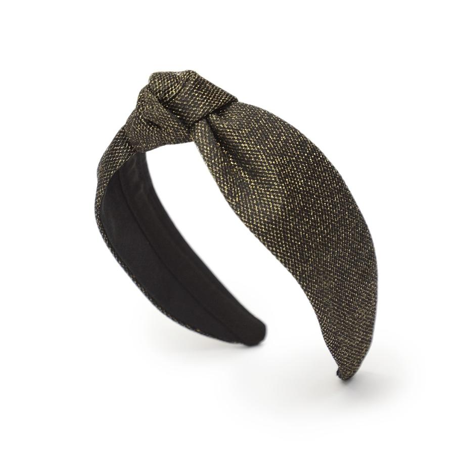 Jennifer Ouellette ジェニファー オーレット ゴールドラメカチューシャ Tl114 Black Gold ブラック ゴールド Jenniferblk Cinq Essentiel 通販 Yahoo ショッピング