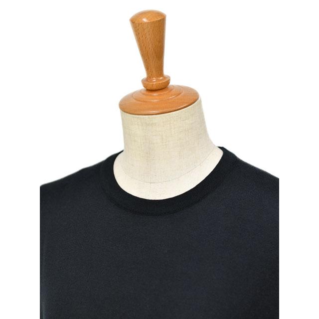 JOHN SMEDLEY【ジョンスメドレー】フレンチスリーブニット(黒)美品 JOHN SMEDLEY SMEDLEY【ジョンスメドレー】フレンチスリーブ