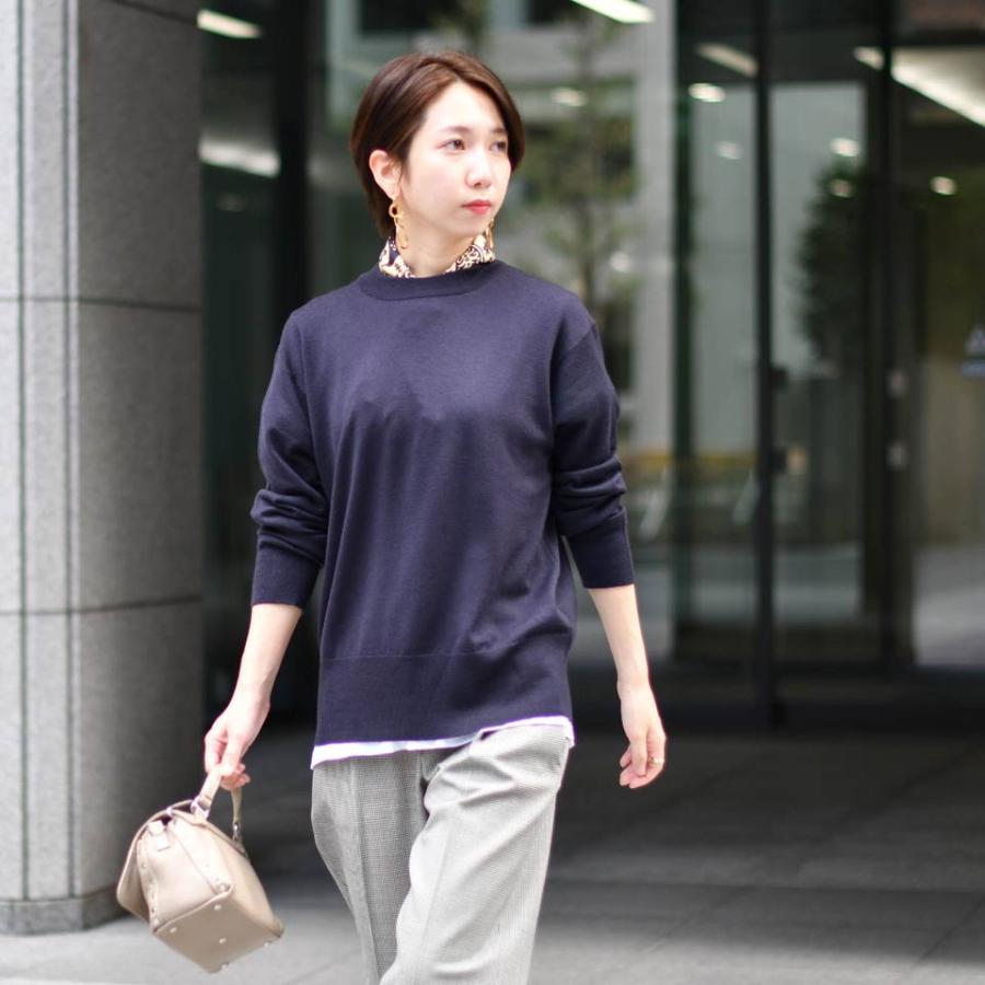 JOHN SMEDLEY【ジョンスメドレー】クルーネックニット 24G CALVERT