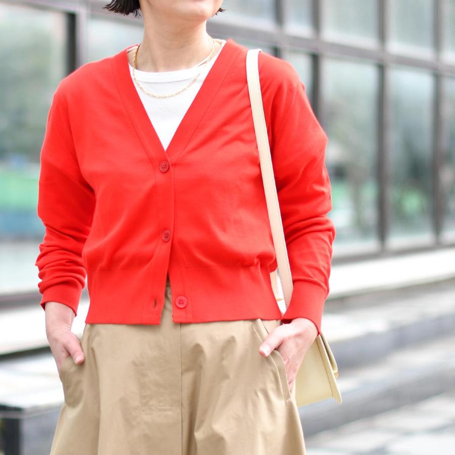 JOHN SMEDLEY【ジョンスメドレー】Vネックカーディガン 30G S4688 