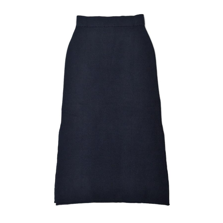 JOHN SMEDLEY ネイビー ウールカシミアニット JOHN SMEDLEY セーター ニット 「別注」JOHN ウール スキッパー