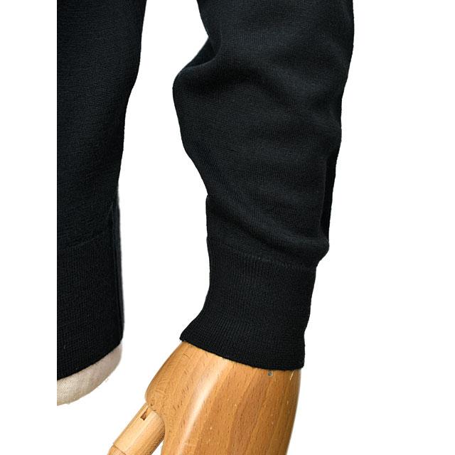 JOHN SMEDLEY ジョンスメドレー モックネック ニット ブラック S JOHN SMEDLEY SMEDLEY【ジョンスメドレー】モックネックニット