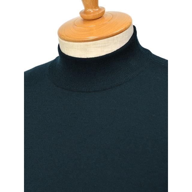 JOHN SMEDLEY ウールコットン 30G ニットポロ ダークグリーン M JOHN SMEDLEY｜ジョンスメドレー日本公式