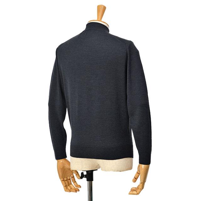 【美品】JOHN SMEDLEY ジョンスメドレー モックネック ウールニット JOHN SMEDLEY（ジョンスメドレー） メリノウール 24ゲージ